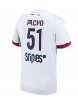 Billige Paris Saint-Germain Willian Pacho #51 Bortedrakt 2025-26 Kortermet